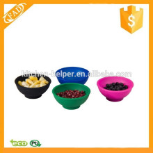 Reutilizable multi-función personalizado de silicona Mini Food Bowl